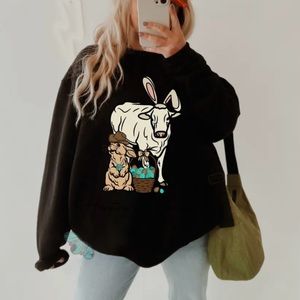 Hunting For Turquoise Graphic Crew Sweatshirt